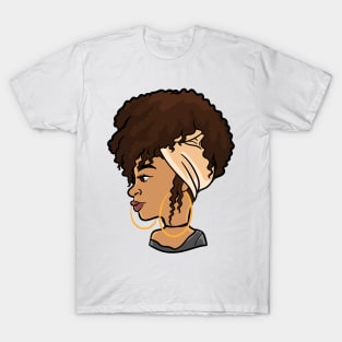 Cute and Fabulous Black Woman Chilling T-Shirt